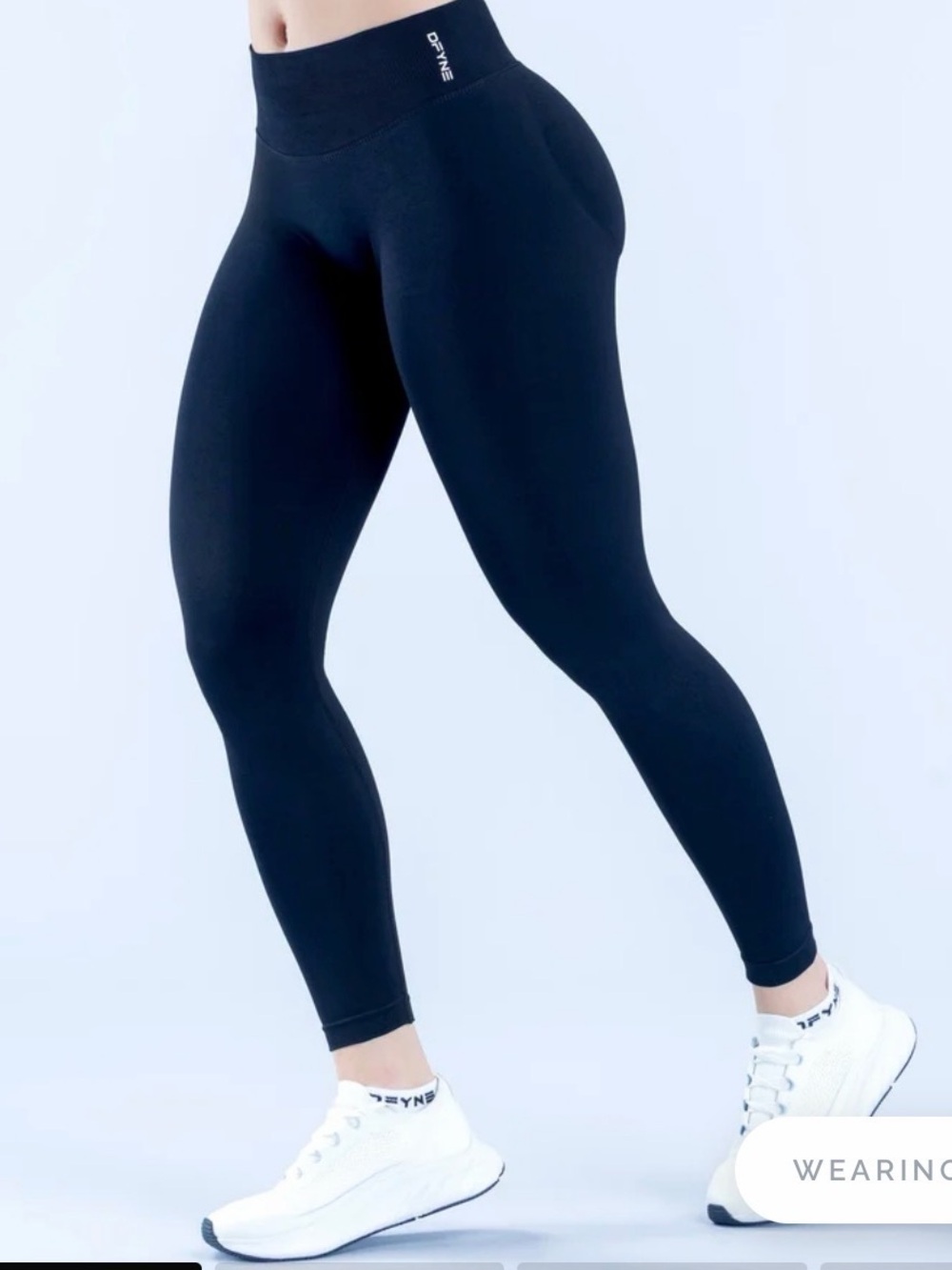 Dfyne Impact Leggings Midnight Black